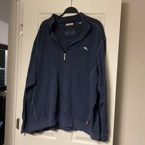 Tommy Bahama Half Zip Sweater Size 2XT